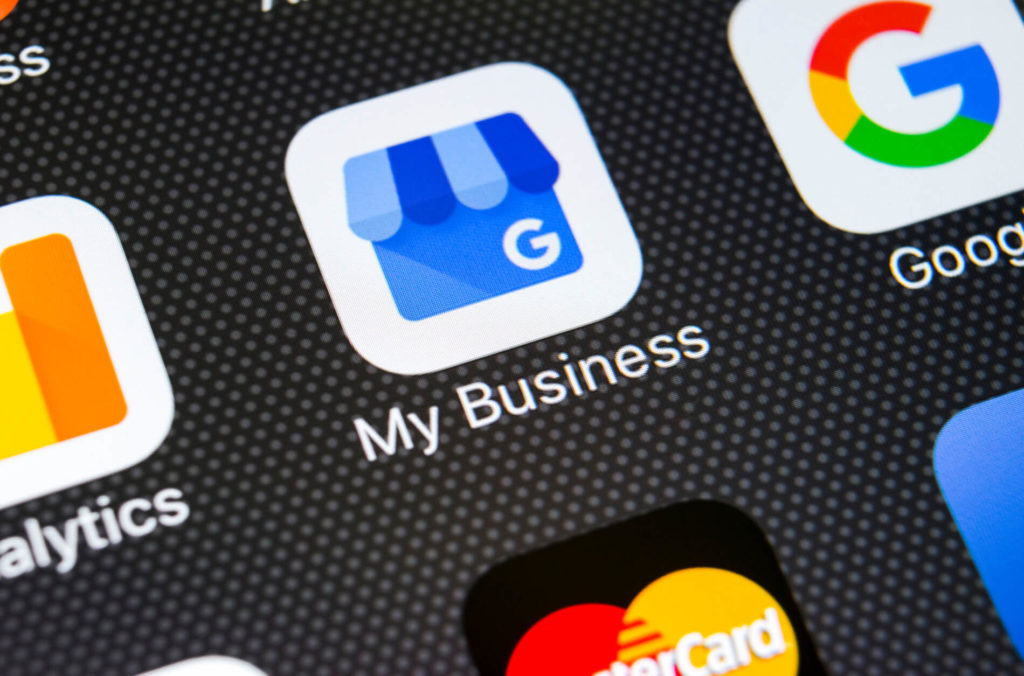 google my business page